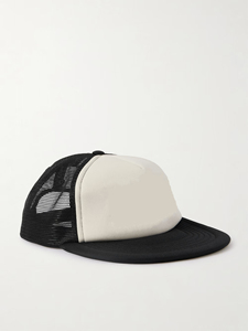 Casquette de camionneur unisexe bicolore en polyester 100% à 5 panneaux OEM/ODM Logo imprimé DTF personnalisé Mousse avant Dos Maille Mode Extérieur Hiver - Product Image 3