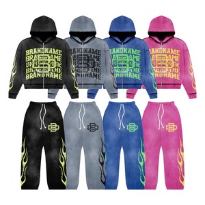 Conjunto Deportivo Moderno para Hombre y Mujer, Chaqueta de Forro Polar Térmico con Cremallera Reflectante y Pantalones Deportivos Ajustados - Product Image 1