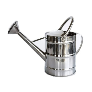Arrosoir en métal pour plantes en acier inoxydable de grande capacité robuste de style simple pour le jardin extérieur - Product Image 5