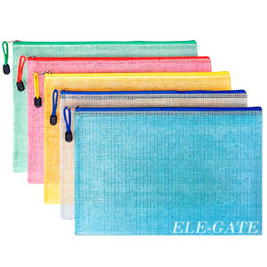 Cartella Organizzatrice Trasparente Formato A4 Impermeabile con Chiusura per Accessori di Gestione Documenti - Product Image 6