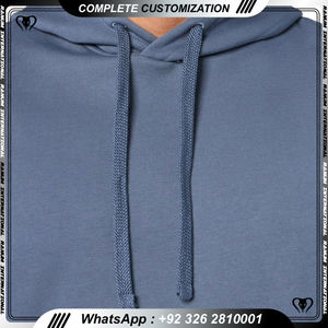 Ensemble sweat à capuche surdimensionné graphique avec logo personnalisé pull en coton pantalon de survêtement capuche imprimée pour l'hiver - Product Image 6