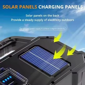 Fabrika doğrudan yüksek parlaklık <span class=keywords><strong>LED</strong></span> el fenerleri güneş enerjisi dahili pil şarj edilebilir el meşale lambaları ile güç bankası - Product Image 5