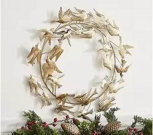 Flower Design Fairy <b>Wreath</b> Wedding Party Decorations Home Decorative Brown Color for Festive Decor - Product Image 1