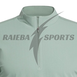 Sudadera de Mujer de Primera Calidad con Logotipo Personalizado, Cierre de Cremallera de un Cuarto, Paneles de Algodón, Corte Ajustado, Formal, Ecológica, Transpirable y Moderna - Product Image 1