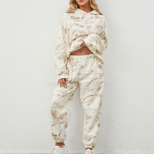 Survêtement personnalisé de haute qualité pour femmes grande taille à capuche 100% coton Design unique quantité minimale de commande bas - Product Image 4