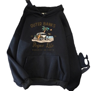 เสื้อฮู้ดแฟชั่นย้อนยุคใส่ได้ทั้งชายและหญิง, เสื้อมีฮู้ดลายกราฟิกแนววินเทจมีฮู้ดแฟชั่นสไตล์ฮาราจูกุ - Product Image 3