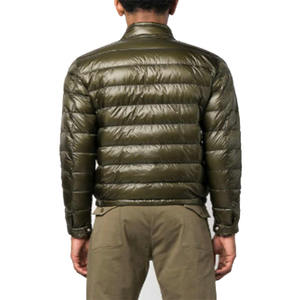 Veste en duvet d'extérieur personnalisée OEM pour hommes, manteau d'hiver léger, chaud, imperméable et coupe-vent pour la vente en gros - Product Image 6