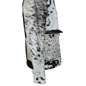 แจ็กเก็ตหนังวัวของผู้ชายดีไซน์โลโก้ได้ตามต้องการ - Product Image 4