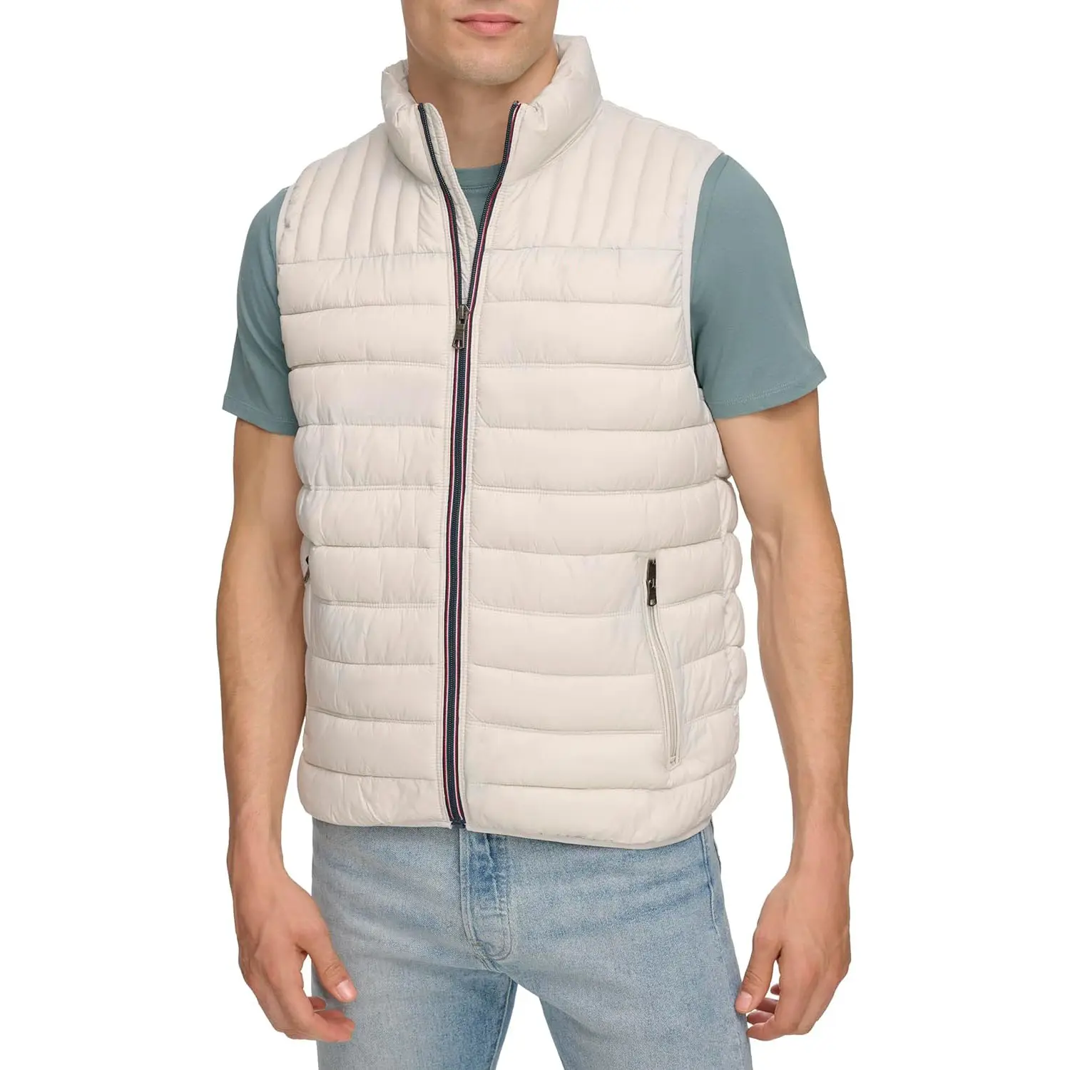 Venta caliente burbuja chaqueta hombres invierno chaqueta sin mangas pesada para hombre chaqueta acolchada personalizada para hombre fabricante de tela Expanza Industry