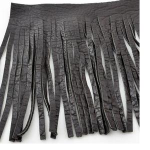 La plus forte demande de qualité supérieure de haute qualité en cuir FringeTrim ForTrimming Jupe Robe Vêtements en cuir de fournisseurs indiens - Product Image 1