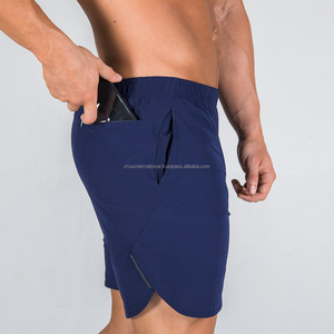 OEM Service 2023 Nouveau Logo Personnalisé High Street Solid Mens Gym Shorts-Séchage Rapide Respirant Couleurs Personnalisées | Professionnel - Product Image 4