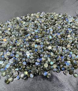 Haute qualité naturel bleu Flashy Labradorite à facettes forme ronde pierres précieuses en vrac 6mm-10mm pour la fabrication de bijoux en gros gemmes - Product Image 1