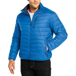 Custom Winter Puffer <b>Jacket</b> <b>Men</b> Insulated <b>Lightweight</b> <b>Waterproof</b> Outerwear OEM Bulk Wholesale <b>Jackets</b> Fashion 2026 - Product Image 1