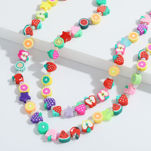 Chaîne pour lunettes multicolore Cartoon Fruit Chaîne polyvalente pour lunettes Accessoire pour lunettes Courroie de cou pour lunettes 68cm - Product Image 3