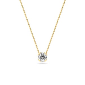 Colgante de Diamante de Corte Redondo Brillante de 0.30 Ct, Diamante Cultivado en Laboratorio en Platino, para Uso Diario, Regalo - Product Image 2
