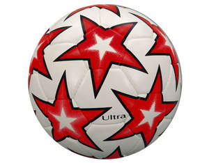 Alta calidad personalizado impreso tamaño oficial 5 4 interior y al aire libre balón de fútbol y superficie duradera y lisa al por mayor - Product Image 1