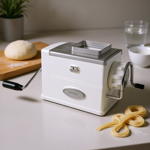 Machine à pâtes électrique REGINA RE17, couleur blanche, pour faire des nouilles et des pâtes - Product Image 3