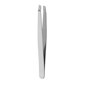 Pinzas para Cejas Inclinadas Profesionales de Acero Inoxidable, Herramienta de Precisión para Depilación de Cejas, Agarre Profesional para Salón de Belleza - Product Image 2