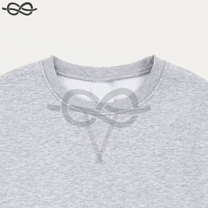 Sweat-shirt pour homme 100% coton 500 GSM vierge épais et épais avec impression personnalisée, logo, épaule tombante, qualité supérieure - Product Image 5