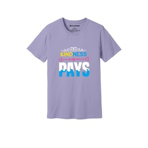 Kindness Themes Print 100% algodón Casual camiseta de mujer 160-180 Heavy GSM 12 colores Diseño personalizable Colocación - Product Image 1