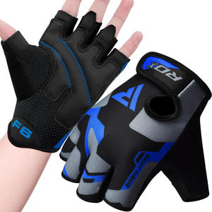 Gants de sport respirants de haute qualité à demi-doigts Poignées de main Musculation Sangle de poignet réglable Musculation Cyclisme - Product Image 2