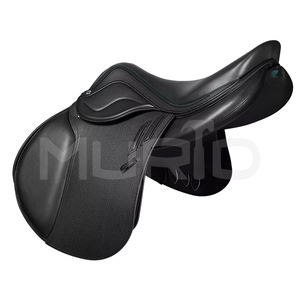 Selle de dressage et de saut en cuir véritable de haute qualité, selle de course anglaise, arbre en bois, produit indien, selle de luxe pour cheval - Product Image 3