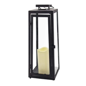 Linterna de Metal decorativa para el hogar, portavelas hecho a mano de calidad Superior, linterna de diseño elegante de mesa clásica - Product Image 2