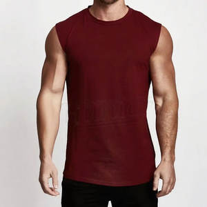 Vêtements de sport décontractés confortables de meilleure qualité pour hommes dernier modèle débardeur été actif bas débardeur - Product Image 5