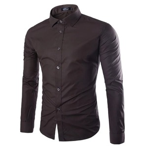 100% Satin Cotton <b>Men's</b> <b>Striped</b> Plaid Button <b>Shirt</b> High Quality Business Casual <b>Long</b> <b>Sleeve</b> Autumn Season S-7XL - Product Image 2