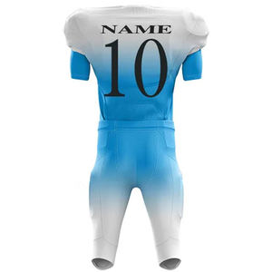 El mejor diseño Conjuntos de uniformes de fútbol americano Transpirable Transferencia de calor Impreso Ropa deportiva La mejor calidad - Product Image 2