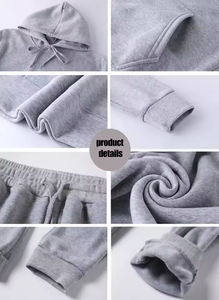 Nueva moda hombres Sudadera con capucha espesar de gran tamaño puro sólido secado rápido Color personalizado Sudadera con capucha Unisex hombres sudaderas con capucha - Product Image 4