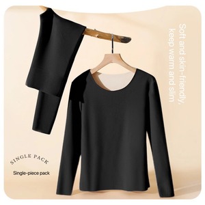 Ropa interior térmica de algodón para mujer Secado rápido Segunda piel Invierno Mujer Termo Conjuntos de ropa interior Proveedor - Product Image 6