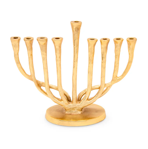 Menorah en aluminium au design classique pour la décoration de Noël, centre de table de mariage, porte-bougie, décoration de table à domicile - Product Image 5