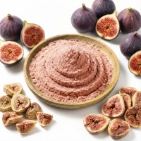 Figues lyophilisées de qualité supérieure, marque privée OEM, figues lyophilisées, figues entières, cubes, poudre