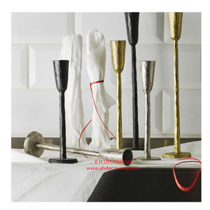 Bougeoir pilier martelé pour mariage décoratif et événements et fête prix de gros bougeoir fait main supports - Product Image 1