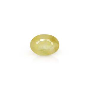 Zafiro Amarillo Natural - 4.72 Quilates, Facetado con Corte Oval y Marquise, Gema de Topacio Azul Creada en Laboratorio - Product Image 1