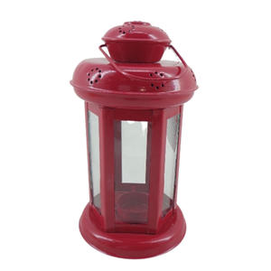 Nouveau métal lanterne vert revêtement en poudre bougeoir pour jardin et décoration de table personnalisé à la main en vrac - Product Image 3