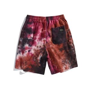Shorts unisexes tendance 2026 personnalisés de haute qualité pour hommes, style streetwear, 300 g/m², tie-dye - Product Image 1
