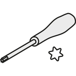 <b>Torx</b> <b>Screwdriver</b> ISO SDR T07 30.5g PRAMET - Product Image 1