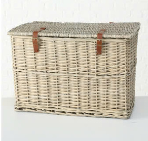 Cesta de almacenamiento de bambú de moda multiusos minimalista 2025 ecológica para el hogar Oficina Hotel conveniente para almacenamiento - Product Image 3