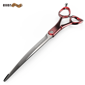 2025 meilleure vente japon 440c ciseaux incurvés en acier inoxydable pour le toilettage professionnel des chiens dans les animaleries et les salons - Product Image 2