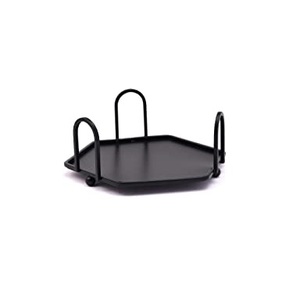 Luxury Metal square <b>coaster</b> Holder for Wholesale Stylish Design <b>Black</b> Color <b>coaster</b> Stand for Home Restaurant & Hotel - Product Image 3