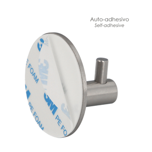 Colgador de Baño Maurer, Individual, Cromado, Color Acero Inoxidable, Autoadhesivo - Product Image 3