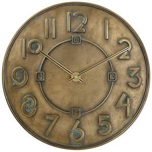 Reloj de Metal de hierro creativo único de latón Ak, decoración del hogar, sala de estar, decoración del hogar, reloj de pared de lujo de calidad Premium - Product Image 2