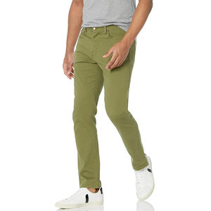Pantalon ample à plis personnalisé pour hommes, pantalon de survêtement droit de couleurs unies, pantalon de survêtement avec logo imprimé pour homme - Product Image 1