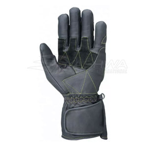 Hot Selling Motorbike Racing <b>Gloves</b> Full Finger Windproof Anti-Slip Touch Screen Breathable Leather Design Hand Grips Unisex - Product Image 3