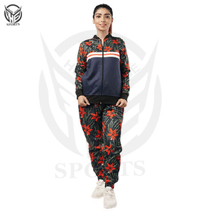 Venta al por mayor Trajes de sudor Ropa deportiva para mujer Trajes deportivos para correr Ropa deportiva Gimnasio Chándal Mujeres Crop Top Chándal Conjunto - Product Image 6