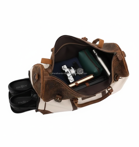 Bolso de Mano de Cuero para Hombre, Diseño Elegante y Duradero, Cómodo de Llevar, Ideal para Viajes de Trabajo, Oficina o Escapadas de Fin de Semana - Product Image 4