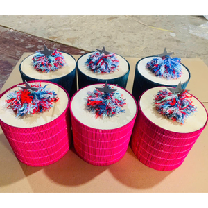 Wholesale Handmade Decorative <b>Gift</b> Box with Lid Colorful Fabric Bamboo Storage Box for Ramadan and <b>EID</b> - Product Image 4