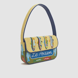 Bolso de Magnolia con cuentas, monedero con cuentas florales, bolso de flores blancas, bolso de hombro de primavera, monederos con cuentas de verano, hecho a mano floral - Product Image 1